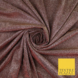 OVER 20 COLOURS - Sparkly Two Tone Glitter Stretch Shimmer Moonlight Fabric 56"