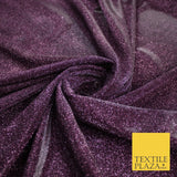 OVER 20 COLOURS - Sparkly Two Tone Glitter Stretch Shimmer Moonlight Fabric 56"