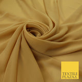 70 COLOURS Plain Dyed Chiffon Fine Soft Georgette Sheer Dress Fabric 57" Wide