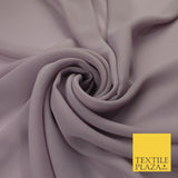 70 COLOURS Plain Dyed Chiffon Fine Soft Georgette Sheer Dress Fabric 57" Wide