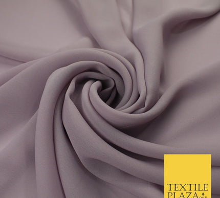 70 COLOURS Plain Dyed Chiffon Fine Soft Georgette Sheer Dress Fabric 57" Wide