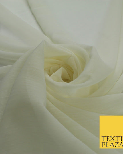 70 COLOURS Plain Dyed Chiffon Fine Soft Georgette Sheer Dress Fabric 57" Wide