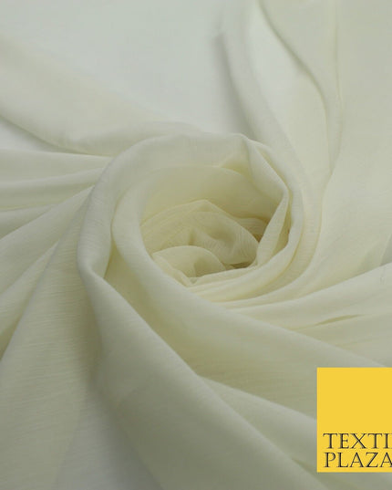 70 COLOURS Plain Dyed Chiffon Fine Soft Georgette Sheer Dress Fabric 57" Wide