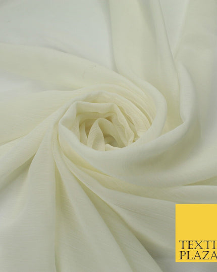 70 COLOURS Plain Dyed Chiffon Fine Soft Georgette Sheer Dress Fabric 57" Wide