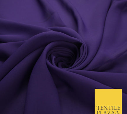 70 COLOURS Plain Dyed Chiffon Fine Soft Georgette Sheer Dress Fabric 57" Wide