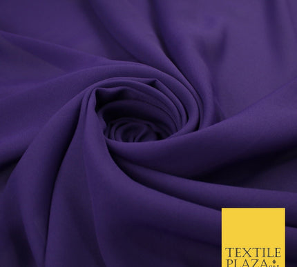 70 COLOURS Plain Dyed Chiffon Fine Soft Georgette Sheer Dress Fabric 57" Wide