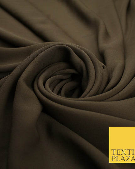 70 COLOURS Plain Dyed Chiffon Fine Soft Georgette Sheer Dress Fabric 57" Wide