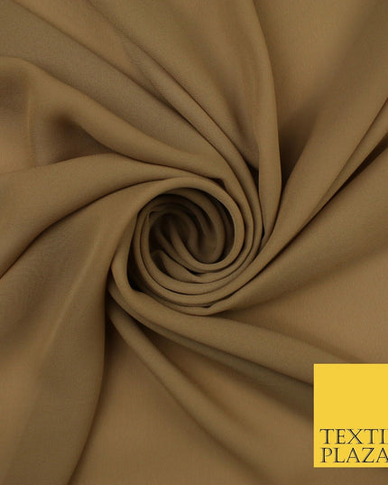 70 COLOURS Plain Dyed Chiffon Fine Soft Georgette Sheer Dress Fabric 57" Wide