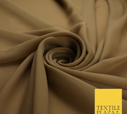 70 COLOURS Plain Dyed Chiffon Fine Soft Georgette Sheer Dress Fabric 57" Wide