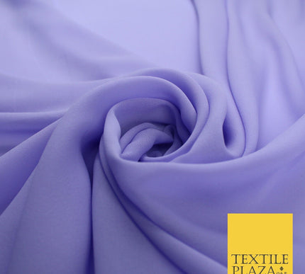 70 COLOURS Plain Dyed Chiffon Fine Soft Georgette Sheer Dress Fabric 57" Wide