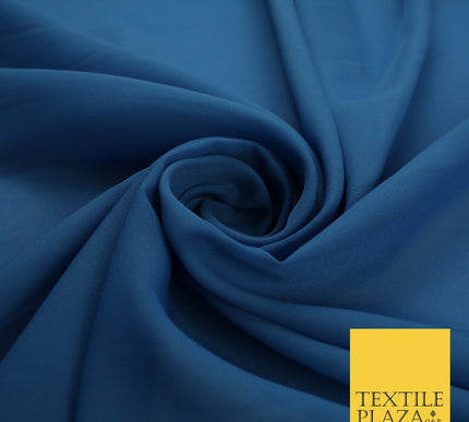 70 COLOURS Plain Dyed Chiffon Fine Soft Georgette Sheer Dress Fabric 57" Wide