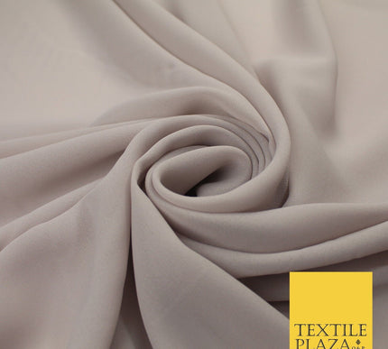 70 COLOURS Plain Dyed Chiffon Fine Soft Georgette Sheer Dress Fabric 57" Wide