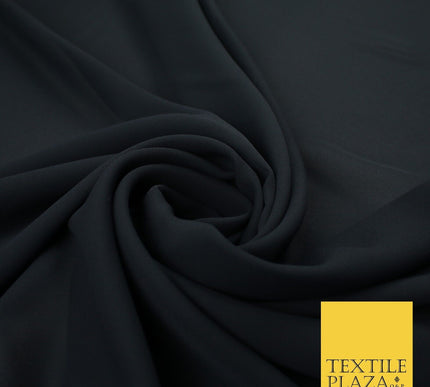 70 COLOURS Plain Dyed Chiffon Fine Soft Georgette Sheer Dress Fabric 57" Wide