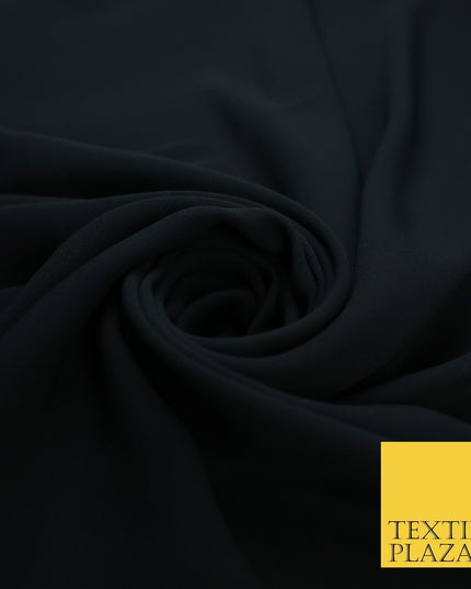 70 COLOURS Plain Dyed Chiffon Fine Soft Georgette Sheer Dress Fabric 57" Wide