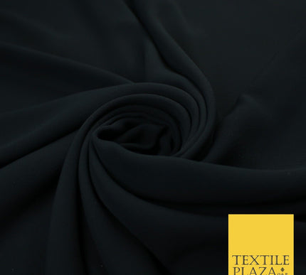 70 COLOURS Plain Dyed Chiffon Fine Soft Georgette Sheer Dress Fabric 57" Wide