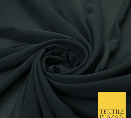 70 COLOURS Plain Dyed Chiffon Fine Soft Georgette Sheer Dress Fabric 57" Wide