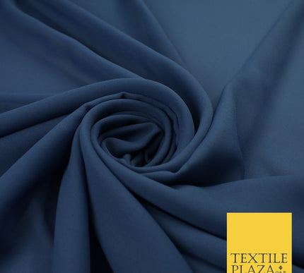 70 COLOURS Plain Dyed Chiffon Fine Soft Georgette Sheer Dress Fabric 57" Wide