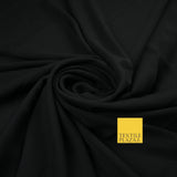 70 COLOURS Plain Dyed Chiffon Fine Soft Georgette Sheer Dress Fabric 57" Wide