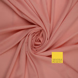 70 COLOURS Plain Dyed Chiffon Fine Soft Georgette Sheer Dress Fabric 57" Wide