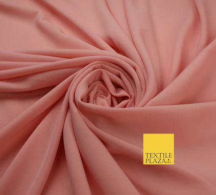 70 COLOURS Plain Dyed Chiffon Fine Soft Georgette Sheer Dress Fabric 57" Wide