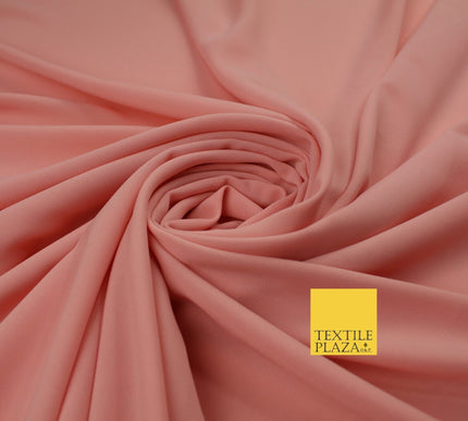 70 COLOURS Plain Dyed Chiffon Fine Soft Georgette Sheer Dress Fabric 57" Wide