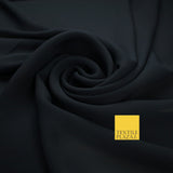 70 COLOURS Plain Dyed Chiffon Fine Soft Georgette Sheer Dress Fabric 57" Wide