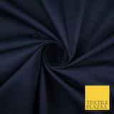 OVER 20 COLOURS - Polycotton Drill Fabric Twill Uniform Workwear Dress Craft 61"