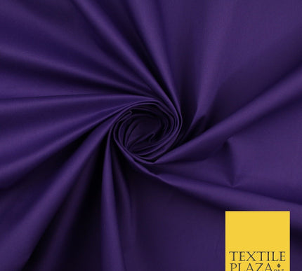 OVER 20 COLOURS - Polycotton Drill Fabric Twill Uniform Workwear Dress Craft 61"