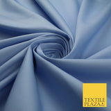 OVER 20 COLOURS - Polycotton Drill Fabric Twill Uniform Workwear Dress Craft 61"