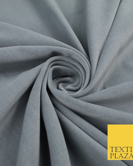 20 COLOURS- Plain 100% COTTON VELVET Fabric Non Stretch Material Dress Craft 45"