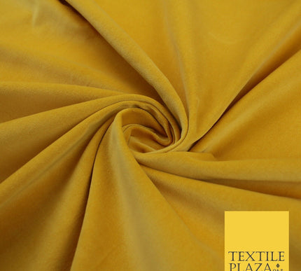 20 COLOURS- Plain 100% COTTON VELVET Fabric Non Stretch Material Dress Craft 45"