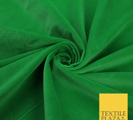20 COLOURS- Plain 100% COTTON VELVET Fabric Non Stretch Material Dress Craft 45"