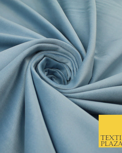 20 COLOURS- Plain 100% COTTON VELVET Fabric Non Stretch Material Dress Craft 45"