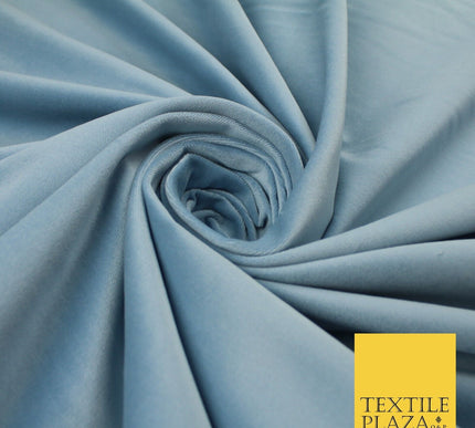 20 COLOURS- Plain 100% COTTON VELVET Fabric Non Stretch Material Dress Craft 45"