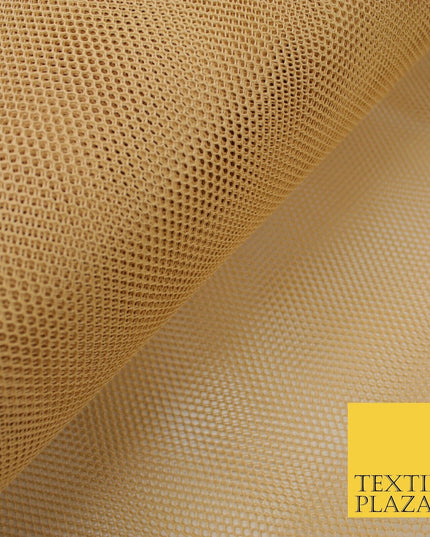 5M / 10M - NUDE CAN CAN Plain Stiff Dress Net Fabric Mesh Underskirt Material