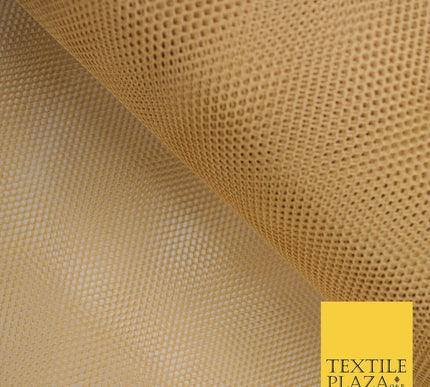 5M / 10M - NUDE CAN CAN Plain Stiff Dress Net Fabric Mesh Underskirt Material