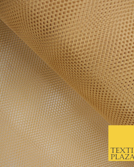 5M / 10M - NUDE CAN CAN Plain Stiff Dress Net Fabric Mesh Underskirt Material