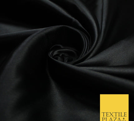 BUDGET Plain Smooth Shiny Lightweight Poly Satin Fabric Dress Lining Decor 42"