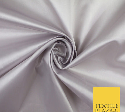 BUDGET Plain Smooth Shiny Lightweight Poly Satin Fabric Dress Lining Decor 42"
