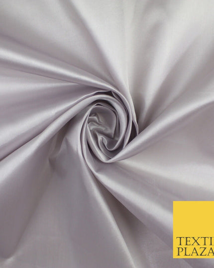 BUDGET Plain Smooth Shiny Lightweight Poly Satin Fabric Dress Lining Decor 42"