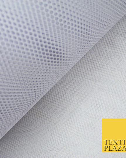 3 COLOURS - 5M / 10M - CAN CAN Plain Stiff Dress Net Fabric Mesh Underskirt 40"