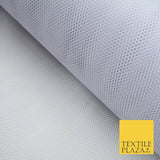 3 COLOURS - 5M / 10M - CAN CAN Plain Stiff Dress Net Fabric Mesh Underskirt 40"