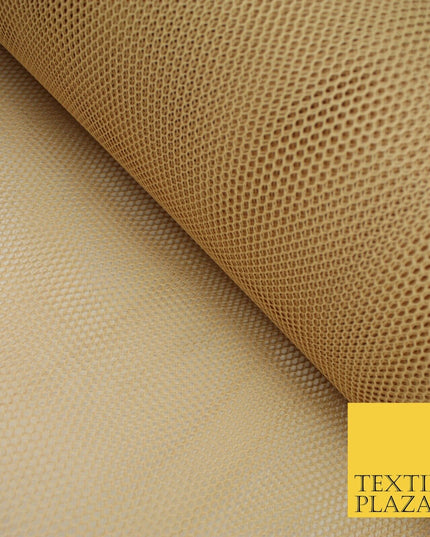 3 COLOURS - 5M / 10M - CAN CAN Plain Stiff Dress Net Fabric Mesh Underskirt 40"