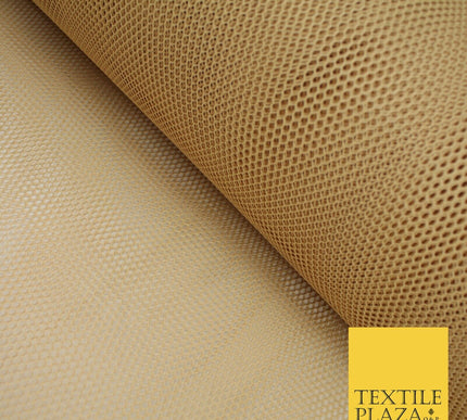 3 COLOURS - 5M / 10M - CAN CAN Plain Stiff Dress Net Fabric Mesh Underskirt 40"