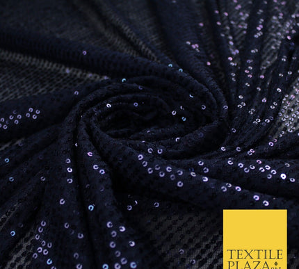 6 COLOURS - Sequin Stripe Sparkly Shiny Stretch Mesh Net Tulle Dress Fabric 48"