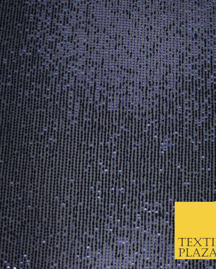 6 COLOURS - Sequin Stripe Sparkly Shiny Stretch Mesh Net Tulle Dress Fabric 48"