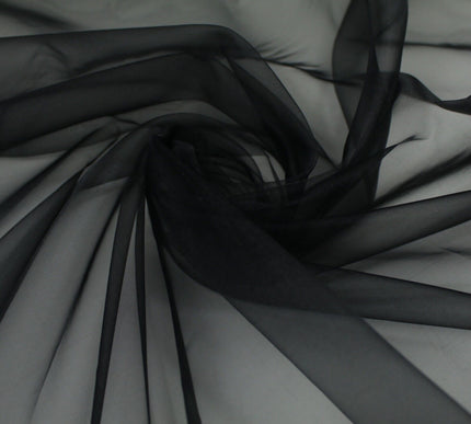 9 COLOURS - Premium Crystal Organza Bridal Wedding Dance Dress Veil Fabric 58"