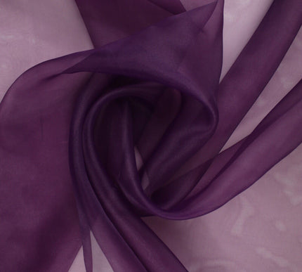 9 COLOURS - Premium Crystal Organza Bridal Wedding Dance Dress Veil Fabric 58"