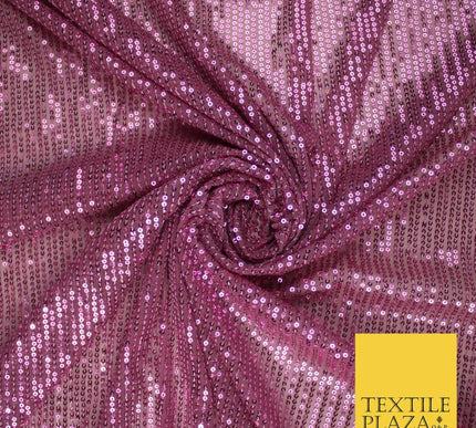 6 COLOURS - Sequin Stripe Sparkly Shiny Stretch Mesh Net Tulle Dress Fabric 48"