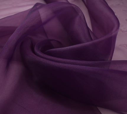 9 COLOURS - Premium Crystal Organza Bridal Wedding Dance Dress Veil Fabric 58"